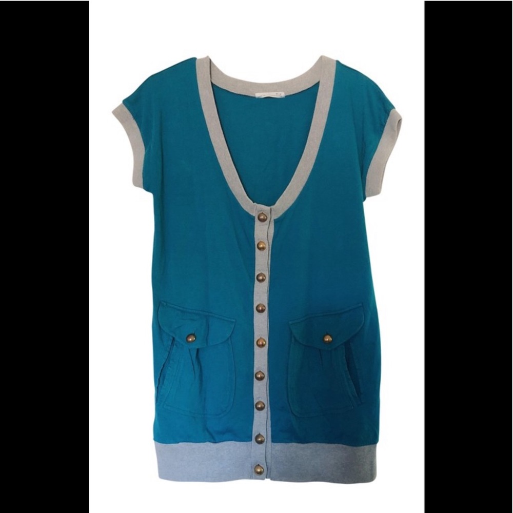 Womens Short Sleeve Cotton Long top